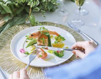 ララシャンス 太陽の丘 料理の写真2