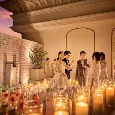 アニヴェルセル 長野 光をまとったナイトウェディング