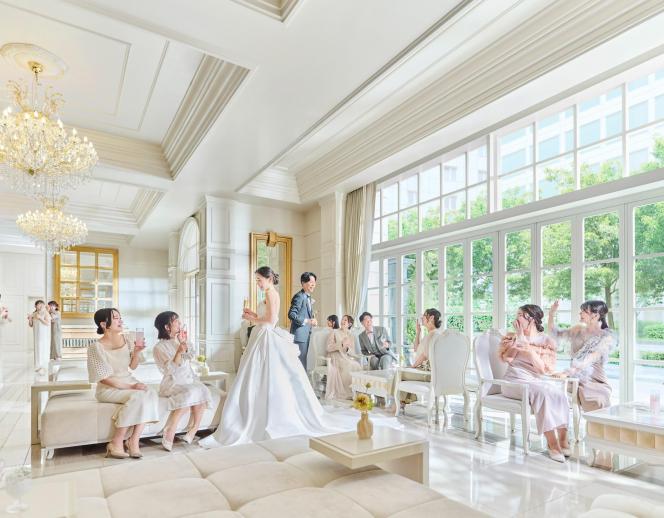 アニヴェルセル 長野 ロビー・控室