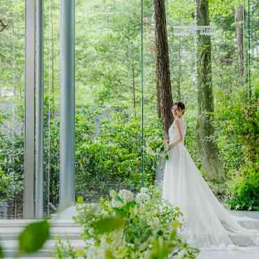 ANELLI軽井沢(アネーリ軽井沢) 深緑の軽井沢の森を一望