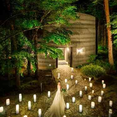 ANELLI軽井沢(アネーリ軽井沢) 静寂に包まれるチャペル外観