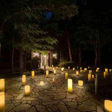 ANELLI軽井沢(アネーリ軽井沢) 樹齢150年の森のなかのキャンドルナイト