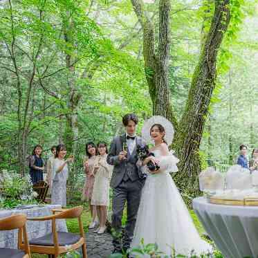 ANELLI軽井沢(アネーリ軽井沢) ガーデンパーティから始まる披露宴