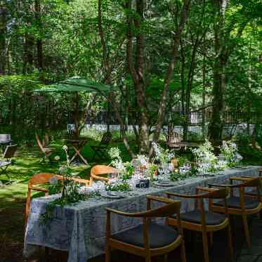 ANELLI軽井沢(アネーリ軽井沢) 軽井沢の森がそのままプライベートガーデンに