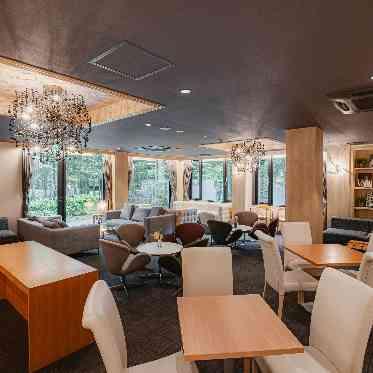 ANELLI軽井沢(アネーリ軽井沢) ゲスト待合室のカフェ・ラウンジ