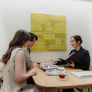 ANELLI軽井沢(アネーリ軽井沢) お打合せは個室のサロンで