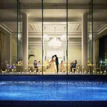 ララシャンスKOBE ナイトウェディングは幻想的