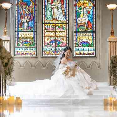 ラシュレ ディアコート 前撮り撮影では幻想的な写真も