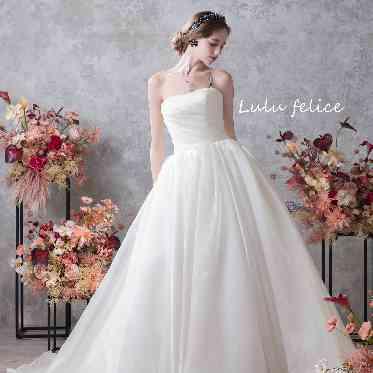 ラシュレ ディアコート ウェディングドレス