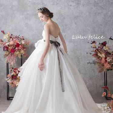 ラシュレ ディアコート ウェディングドレス