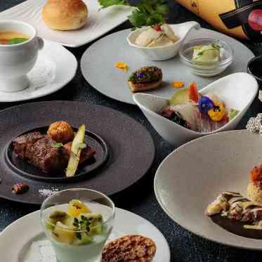 プリムローズガーデン 森と水の教会 季節によって変わるメニュー