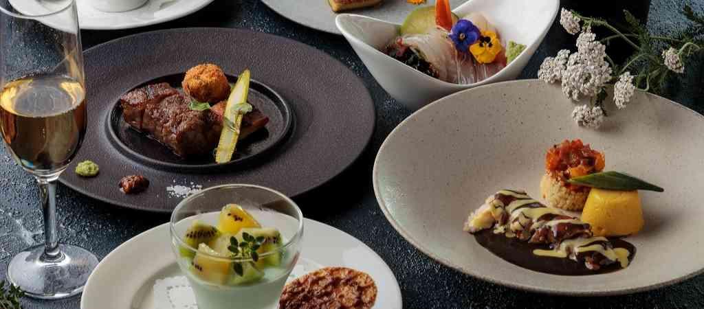 プリムローズガーデン 森と水の教会 料理