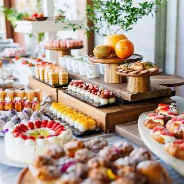 プリムローズガーデン 森と水の教会 季節のデザートビュッフェ