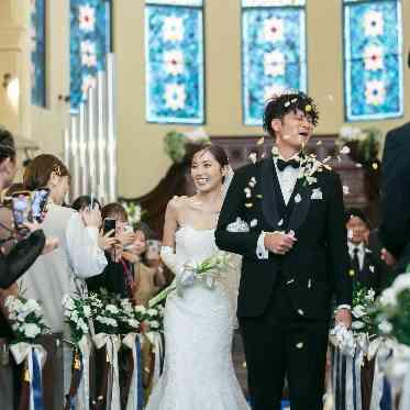 ヴェルジェくらしき/FIVESTAR WEDDING 大切な友人達からの祝福のフラワーシャワー