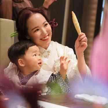 お子様と過ごす和やかな時間