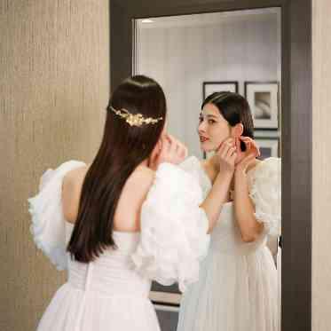 ヴェルジェくらしき/FIVESTAR WEDDING おふたり専用のブライズルームでゆっくり身支度