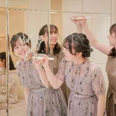 ヴェルジェくらしき/FIVESTAR WEDDING フロア貸切だからサプライズメッセージもできちゃいます