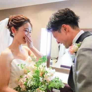 ヴェルジェくらしき/FIVESTAR WEDDING ブライズルームでのファーストミートで感動の一瞬