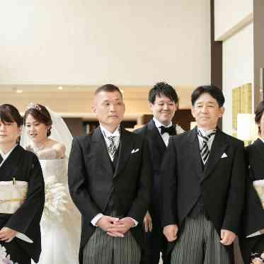 ヴェルジェくらしき/FIVESTAR WEDDING ご両親様とのファーストミートは挙式前の大切なセレモニー