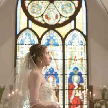 【挙式会場:St.ヴァンベール教会】