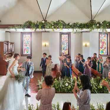 エルセルモ広島 【森の教会】石造りの温もり溢れるチャペル