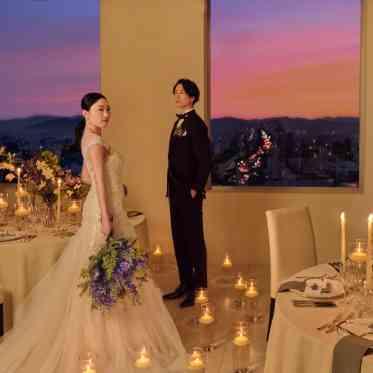 オリエンタルホテル広島 夕景~夜景の幻想的な雰囲気も人気