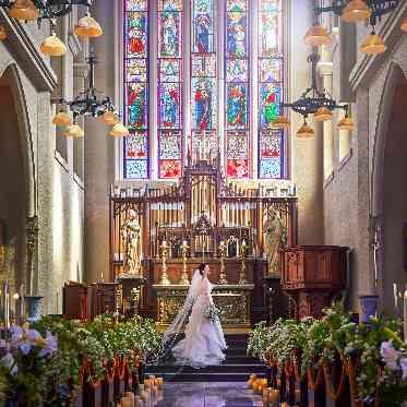 ノートルダム宇部/FIVESTAR WEDDING 世界遺産「ノートルダム大聖堂」から祈りの祝福を受けた由緒正しき大聖堂。