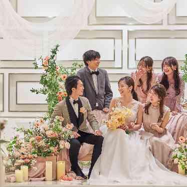 ノートルダム宇部/FIVESTAR WEDDING ソファーコーデでアットホームな空間に