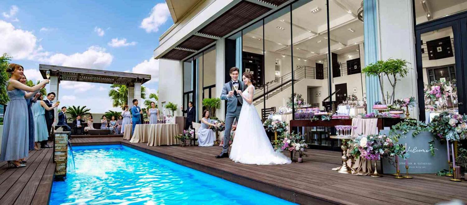 ヒルサイドクラブ迎賓館（徳島）/テイクアンドギヴ・ニーズウェディング ガーデン