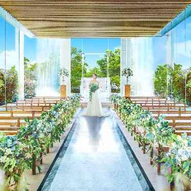 アーヴェリール迎賓館(高松)/テイクアンドギヴ・ニーズウェディング 水上チャペルでの本番さながらの挙式体験