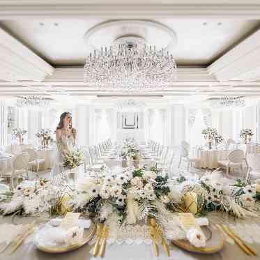 アンジェリオン オ プラザ ＴＯＫＹＯ/エスクリウェディング 洗練されたコーディネートが映える上質会場。幅広いテーマにフィットするデザイン。