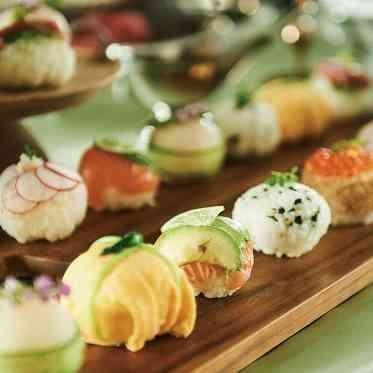 見た目にも可愛らしい手毬寿司