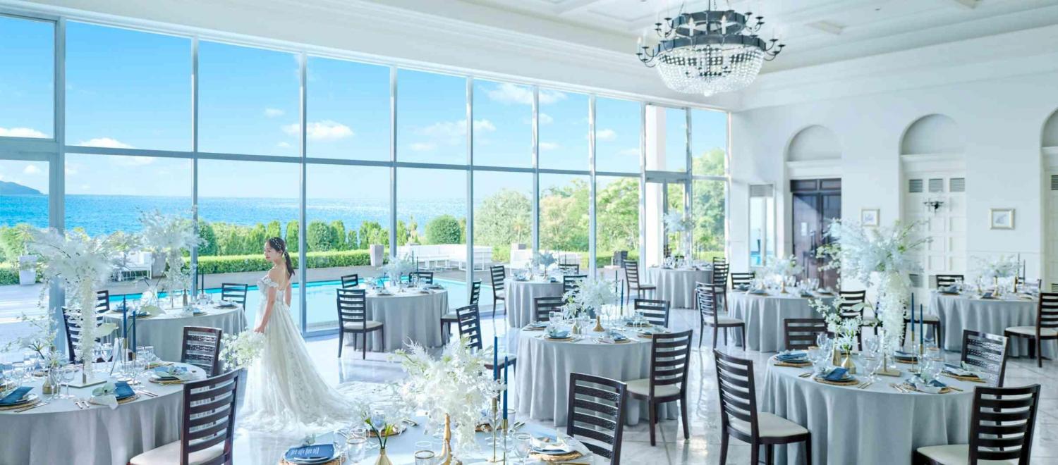 ベイサイド迎賓館（松山）/テイクアンドギヴ・ニーズウェディング 披露宴会場