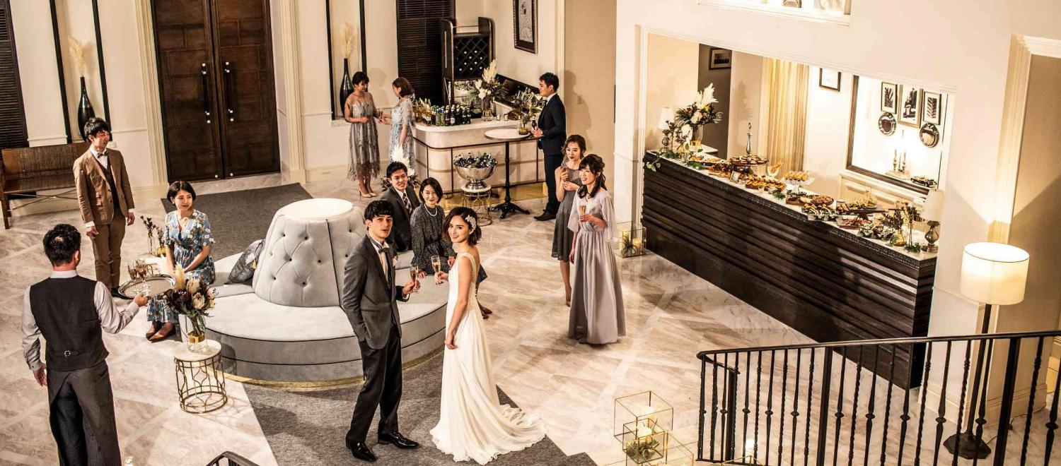 ベイサイド迎賓館（松山）/テイクアンドギヴ・ニーズウェディング ロビー・控室