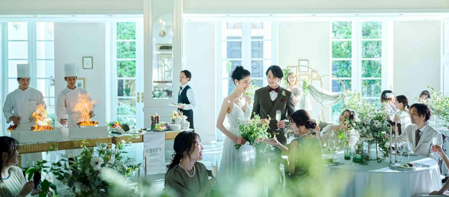 アーフェリーク迎賓館(熊本)/テイクアンドギヴ・ニーズウェディング 披露宴会場