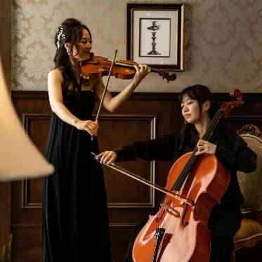 百花籠(ひゃっかろう)-Neo Japanesque Wedding- 楽器の生演奏でゲストをおもてなし