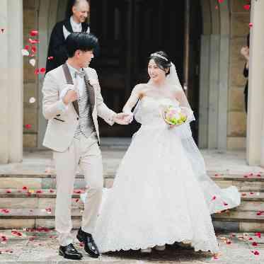 グランドパティオ都城 チャペル前ガーデンセレモニー