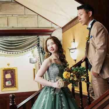 グランドパティオ都城 1階ロビー階段前