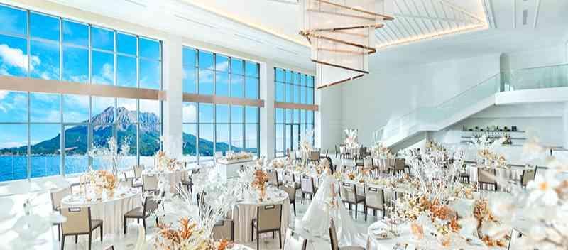 THE BAYSUITE SAKURAJIMA TERRACE(ザベイスイートサクラジマテラス) 披露宴会場