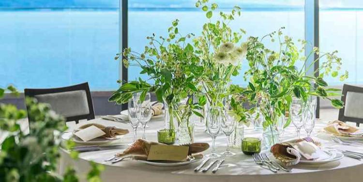THE BAYSUITE SAKURAJIMA TERRACE(ザベイスイートサクラジマテラス) 披露宴会場