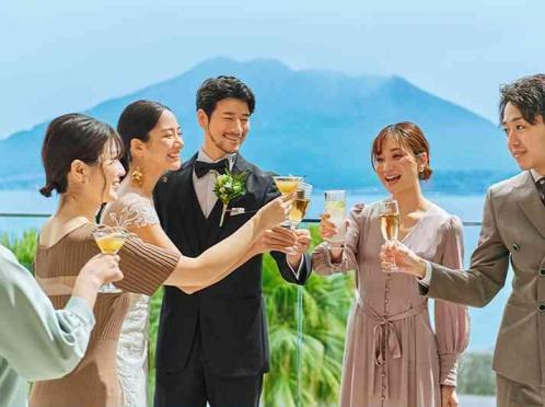 THE BAYSUITE SAKURAJIMA TERRACE（ザベイスイートサクラジマテラス） 披露宴会場