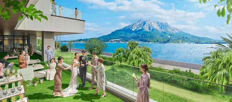 THE BAYSUITE SAKURAJIMA TERRACE(ザベイスイートサクラジマテラス) ガーデン