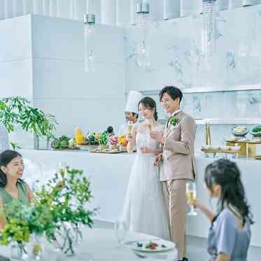 ザ・ピーク プレミアムテラス ゲスト様のお顔が見えて、声が聞こえる距離感でアットホームなパーティーを