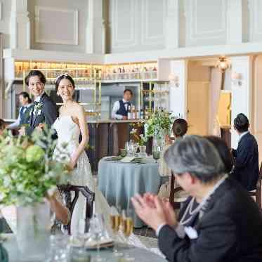 ベイサイド迎賓館(鹿児島)/テイクアンドギヴ・ニーズウェディング ゲストと距離も近く自然と笑顔に!