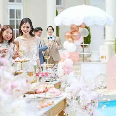 ベイサイド迎賓館(鹿児島)/テイクアンドギヴ・ニーズウェディング ガーデンパーティではゲストも自然と笑顔に!