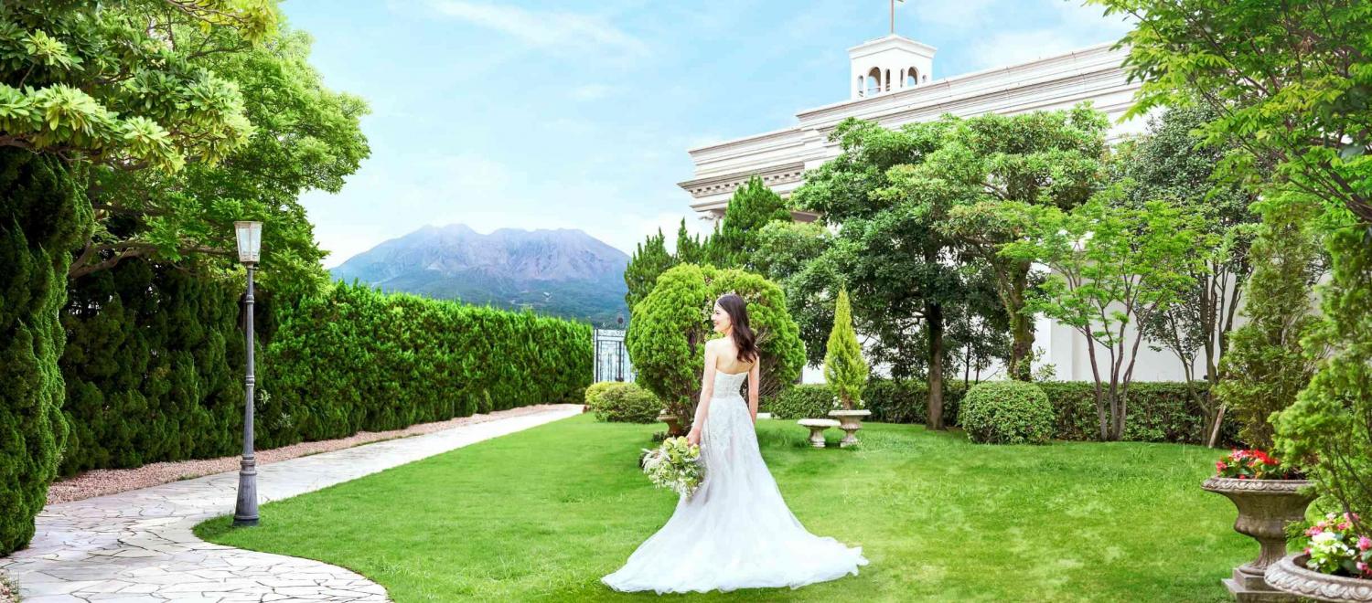 ベイサイド迎賓館(鹿児島)/テイクアンドギヴ・ニーズウェディング ガーデン