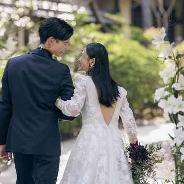 THE GARDEN PLACE SOSHUEN(蘇州園) バックスタイルにもこだわって