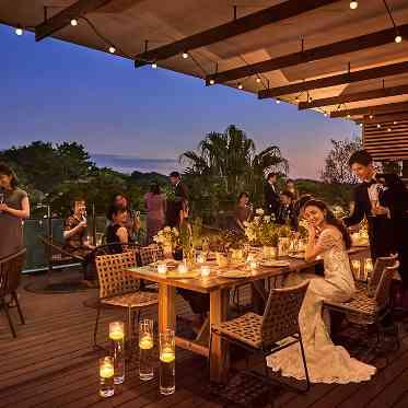 THE MEETS MARINA TERRACE(ザ・ミーツ マリーナテラス) サンセットをバックにラグジュアリーなパーティー