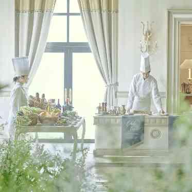 フェアブルーム水戸アメイジングステージ 料理演出