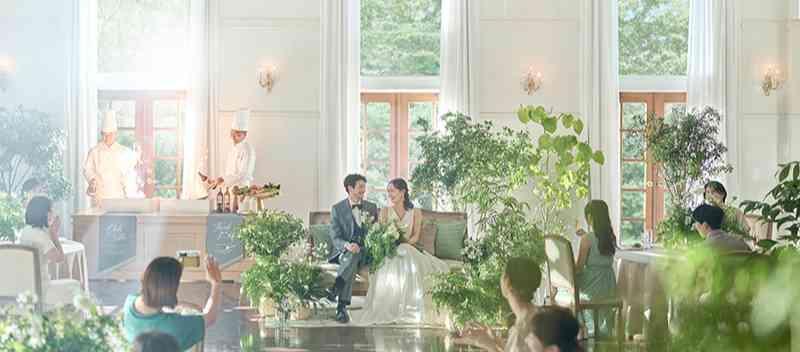 モアフィール宇都宮プライベートガーデン 披露宴会場